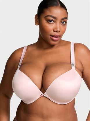 Bombshell 2 Beden Büyük Gösteren Işıltılı Askılı Push-Up Sütyen