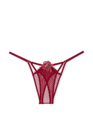 Gül Detaylı Askılı Brazilian Külot