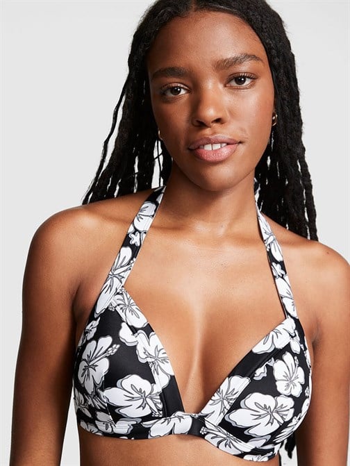 Push-Up Dolgulu Üçgen Bikini Üstü