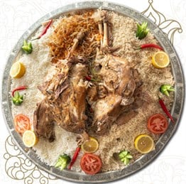 Full Tandour with Vermicelli Rice