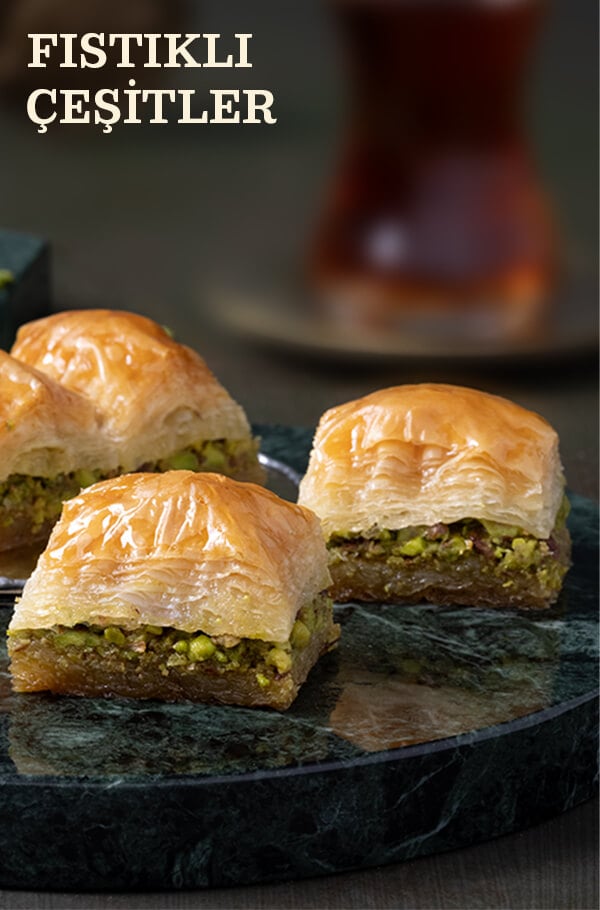 Fıstıklı Baklava çeşitleri