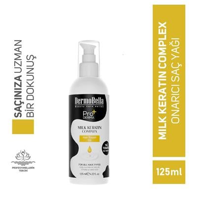 Dermobella Milk Keratin Complex Saç Onarıcı Yağ 125 ml